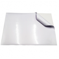 Self Adhesive PVC Film Glossy White PVC Sticker Label Film  for printing label