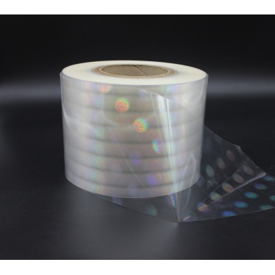 High Shrinkage 90% Transparency  Bopp Film For Square Cigarette  Box Outer Packaging