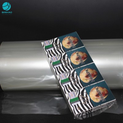 PVC/BOPP Film For Cosmetic Medicine Tea Boxes Food And Playing Card